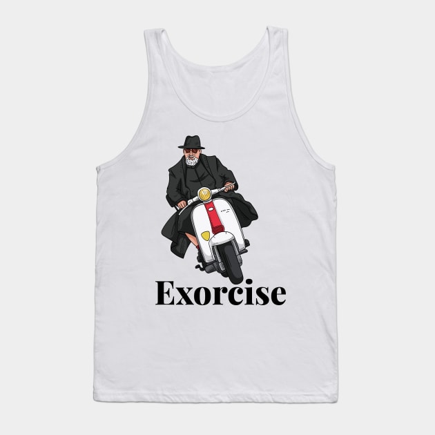 Exorcise Tank Top by How Did This Get Made?